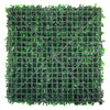 VEVOR Artificial Boxwood Panel UV 24pcs Boxwood Hedge Wall Panels Artificial Grass Backdrop Wall 20\" X 20\" 4 cm Green Grass Wall Fake Hedge for Decor Privacy Fence Indoor Outdoor Garden Backyard