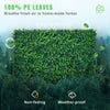 VEVOR Artificial Boxwood Panel UV 24pcs Boxwood Hedge Wall Panels Artificial Grass Backdrop Wall 24\" X 16\" 4 cm Green Grass Wall, Fake Hedge for Decor Privacy Fence Indoor, Outdoor Garden Backyard