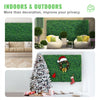 VEVOR Artificial Boxwood Panel UV 24pcs Boxwood Hedge Wall Panels Artificial Grass Backdrop Wall 24\" X 16\" 4 cm Green Grass Wall, Fake Hedge for Decor Privacy Fence Indoor, Outdoor Garden Backyard