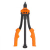 VEVOR Rivet Nut Tool, 14 in Rivnut Tool Kit with 7 PCS Metric and SAE Mandrels, 70 PCS Assorted Rivet Nuts, 10-24, 1/4-20, M6, 5/16-18, M8, 3/8-16, M10, With Rugged Carrying Case, for DIY, Repairs