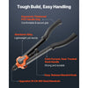 VEVOR Rivet Nut Tool Kit, 17-Inch Rivnut Tool Kit, with 13 Mandrels and 130 Nuts, Metric and SAE Size M3, M4, M5, M6, M8, M10, M12, 1/2-13, 8-32, 10-24, 1/4-20, 5/16-18, 3/8-16 UNC, a Carrying Case