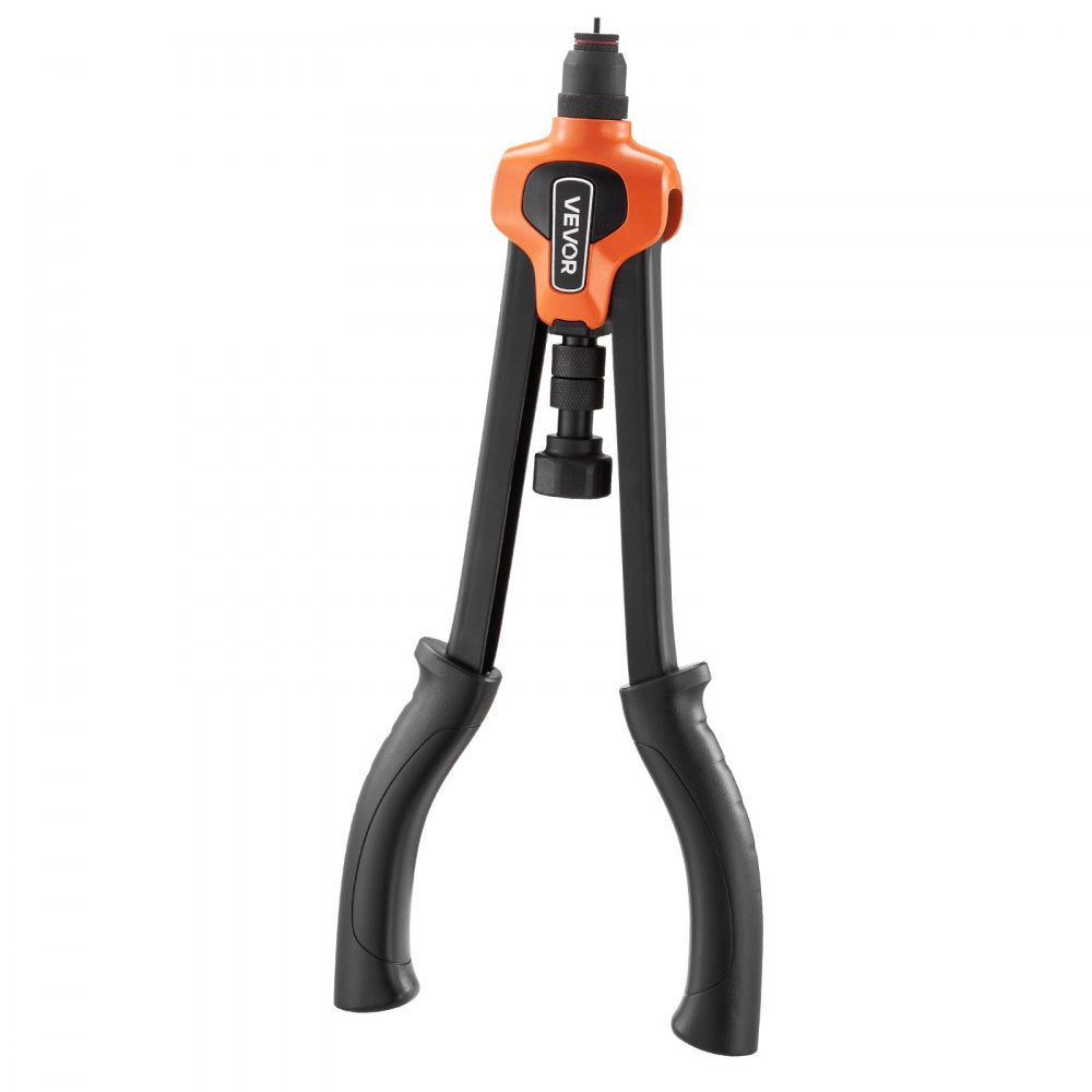 VEVOR Rivet Nut Tool Kit, 17-Inch Rivnut Tool Kit, with 13 Mandrels and 130 Nuts, Metric and SAE Size M3, M4, M5, M6, M8, M10, M12, 1/2-13, 8-32, 10-24, 1/4-20, 5/16-18, 3/8-16 UNC, a Carrying Case