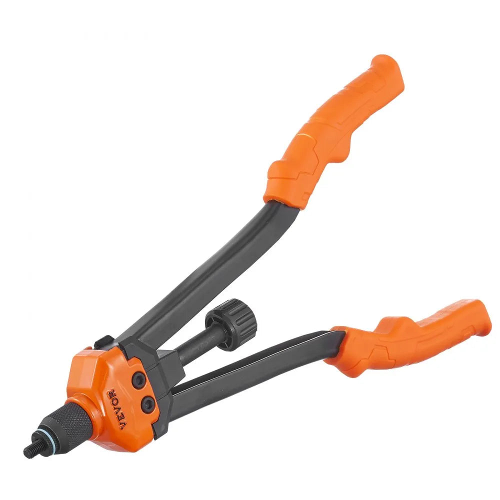 VEVOR 16" Rivet Nut Tool, Labor-Saving Rivnut Tool Kit with 13PCS Metric & SAE Mandrels, 186PCS Rivet Nuts,M3, M4, M5, M6, M8, M10, M12, 1/4-20, 5/16-18, 3/8-16,1/2-13, 8-32, 10-24 With Carrying Case