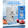 VEVOR Commercial Ice Shaver Crusher, 220lbs/hr Electric Fluffy Ice & Snow Cone Machine, 250W 1500RPM Tabletop Fluffy Shaved-Ice Machine for Parties Events Snack Bar, Home and Commercial Use (White)