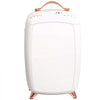 Vevor Mini Fridge for Bedroom, 6L Luxury Skin Care Fridges with Mirror and LED Light, AC/DC Cosmetic Fridge for Office Dorm Car, Small Makeup Refrigerator for Beauty Face Mask Beverage Chill, White