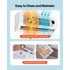 VEVOR Mini Split Air Conditioner, 12,000 BTU AC / 12,500 BTU Heat, 230V 19 SEER2 High Efficiency Energy Saving, Quiet Inverter System for 750 Sq.Ft Coverage Area, Easy to Maintain, for Home, Office