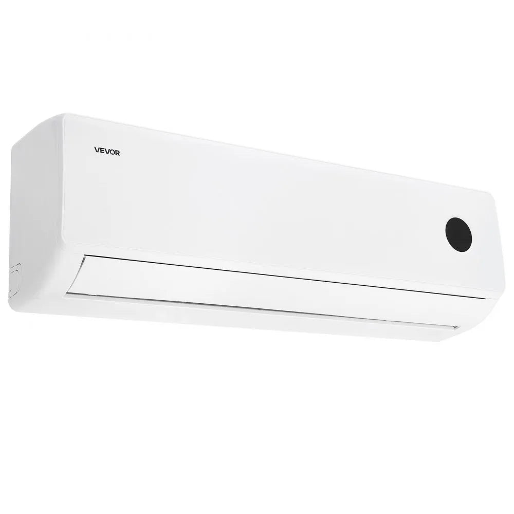 VEVOR Mini Split Air Conditioner, 18,000 BTU AC / 18,400 BTU Heat, 230V 19 SEER2 High Efficiency Energy Saving, Quiet Inverter System for 1250 Sq.Ft Coverage Area, Easy to Maintain, for Home, Office