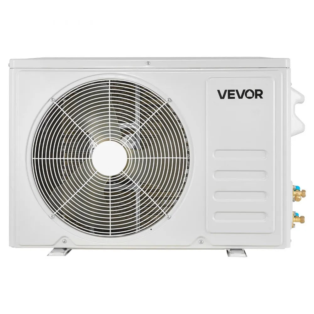 VEVOR Mini Split Air Conditioner, 9000 BTU 115V Fast Cooling & Heating, 19 SEER2 High Efficiency Energy Saving, Quiet Inverter System for 450 Sq.Ft Coverage Area, Easy to Maintain, for Home, Office