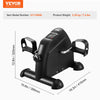 VEVOR Under Desk Bike Pedal Exerciser, Mini Exercise Bike for Arm/Leg Exercise, Multi-level Resistance Pedal Exerciser for Home Office Workout, Cycling Portable Peddler with LCD Display & Non-Slip Mat