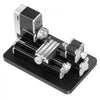 VEVOR Didactical Mini Metal Lathe Machine, 2.76 x 5.12 in, 36W Power Metal Lathe, 20,000 RPM Speed, with 3-jaw Chuck, Aluminum Alloy Handwheel, for Processing Precision Parts Soft Metals Wood Plastics