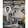 VEVOR Manual Lever Chain Hoist, 1/2T 1100LBS Capacity Heavy Duty Come Along, 5FT Lift G80 Alloy Steel Chain With Dual Pawl Mechanical Brake,360°Rotating Hooks, for Warehouse Construction Garage