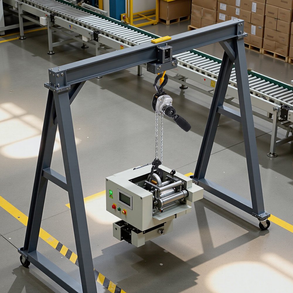 VEVOR Manual Lever Chain Hoist, 1/2T 1100LBS Capacity Heavy Duty Come Along, 5FT Lift G80 Alloy Steel Chain With Dual Pawl Mechanical Brake,360°Rotating Hooks, for Warehouse Construction Garage