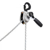 VEVOR Manual Lever Chain Hoist, 1/4T 550LBS Capacity Heavy Duty Come Along, 5FT Lift G80 Alloy Steel Chain With Dual Pawl Mechanical Brake,360°Rotating Hooks, for Warehouse Construction Garage