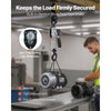 VEVOR Manual Lever Chain Hoist, 1/4T 550LBS Capacity Heavy Duty Come Along, 10FT Lift G80 Alloy Steel Chain With Dual Pawl Mechanical Brake,360°Rotating Hooks, for Warehouse Construction Garage