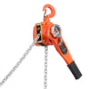 VEVOR Manual Lever Chain Hoist, 3/4T 1650LBS Capacity Heavy Duty Come Along, 5FT Lift G80 Alloy Steel Chain With Dual Pawl Mechanical Brake,360°Rotating Hooks, for Warehouse Construction Garage