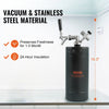 VEVOR Beer Growler Tap System, 128Oz 4L Mini Keg, 304 Stainless Steel Pressurized Beer Growler, Keg Growler with Pressure Display, CO2 Regulator Faucet, Leak-Proof Ring For Draft, Homebrew, Craft Beer