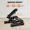 VEVOR Stair Stepper, Mini Stepper for Exercise at Home, Hydraulic Fitness Twist Stepper with Resistance Bands, Full Body Workout Cardio Equipment, Stair Climber with LCD Monitor, 330LBS Load Capacity