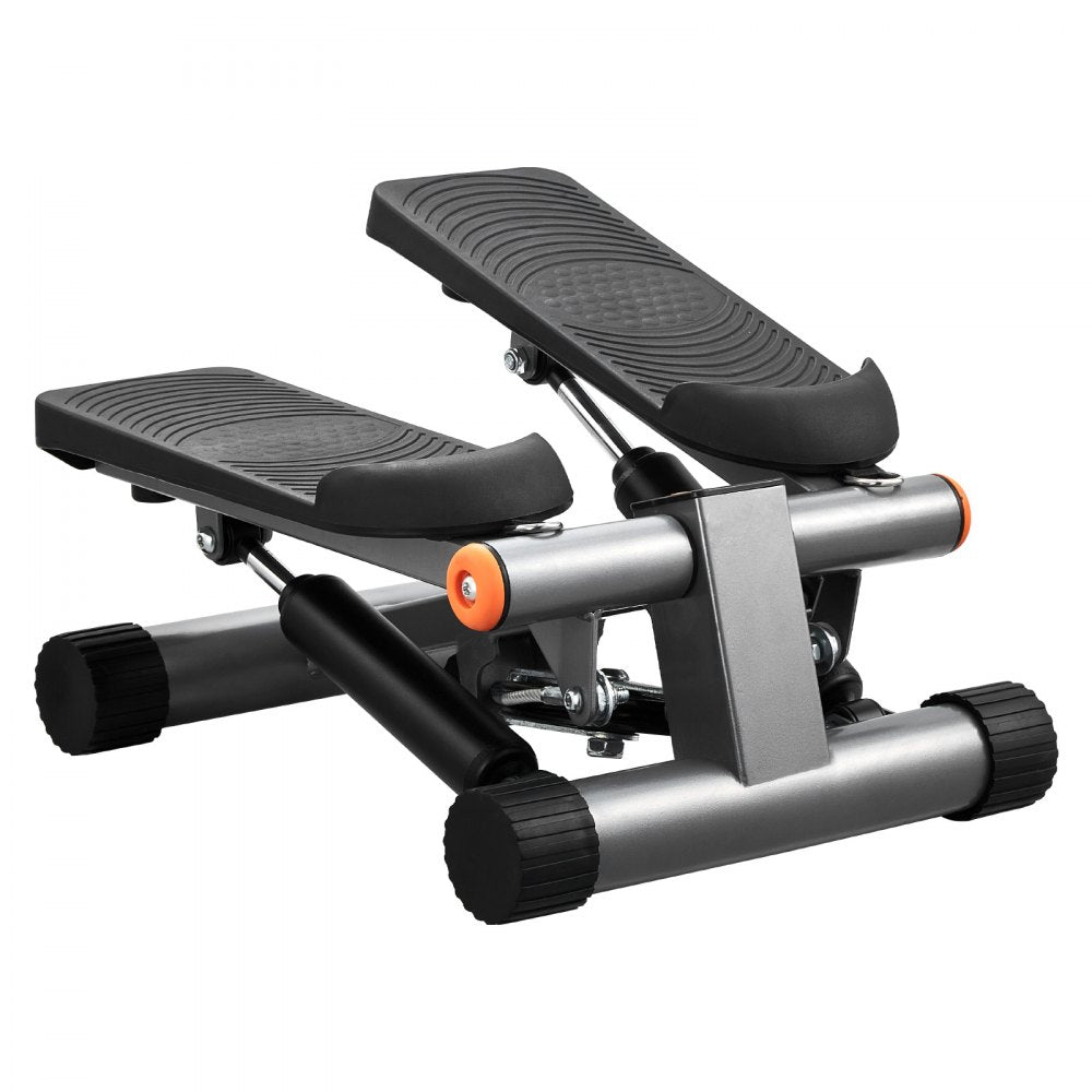 VEVOR Stair Stepper, Mini Stepper for Exercise at Home, Hydraulic Fitness Stepper with Resistance Bands, Full Body Workout Cardio Equipment, Stair Climber with LCD Monitor, 330LBS Load Capacity