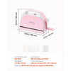 VEVOR Manual Die Cutting and Embossing Machine, 3" Opening, Portable Die Cut Machine with Cutting Plates, Ergonomic Handle, Easy to Store, for Arts and Crafts, Scrapbooking, Card Making, Crafting