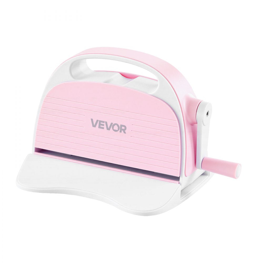 VEVOR Manual Die Cutting and Embossing Machine, 3" Opening, Portable Die Cut Machine with Cutting Plates, Ergonomic Handle, Easy to Store, for Arts and Crafts, Scrapbooking, Card Making, Crafting