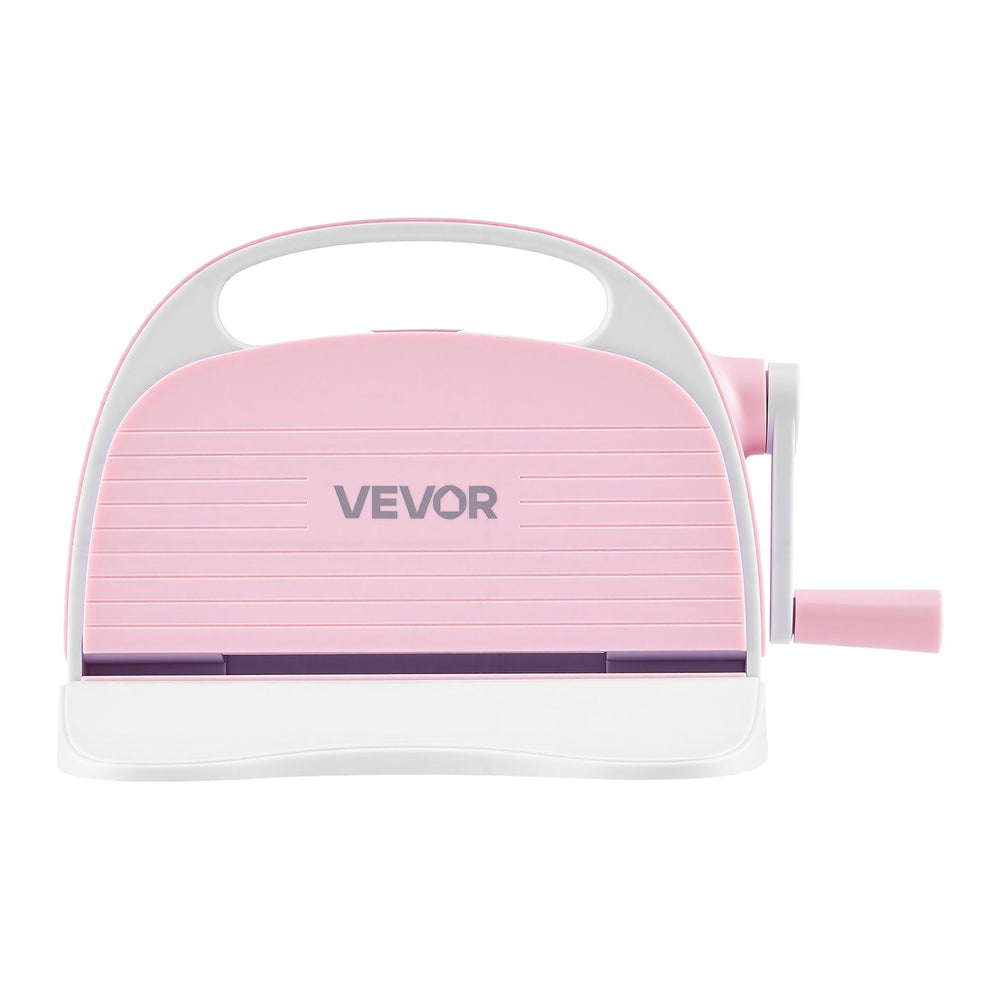 VEVOR Manual Die Cutting and Embossing Machine, 3" Opening, Portable Die Cut Machine with Cutting Plates, Ergonomic Handle, Easy to Store, for Arts and Crafts, Scrapbooking, Card Making, Crafting