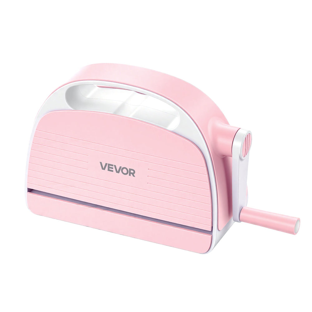 VEVOR Manual Die Cutting and Embossing Machine, 6" Opening, Portable Die Cut Machine with Cutting Plates, Ergonomic Handle, Easy to Store, for Arts and Crafts, Scrapbooking, Card Making, Crafting