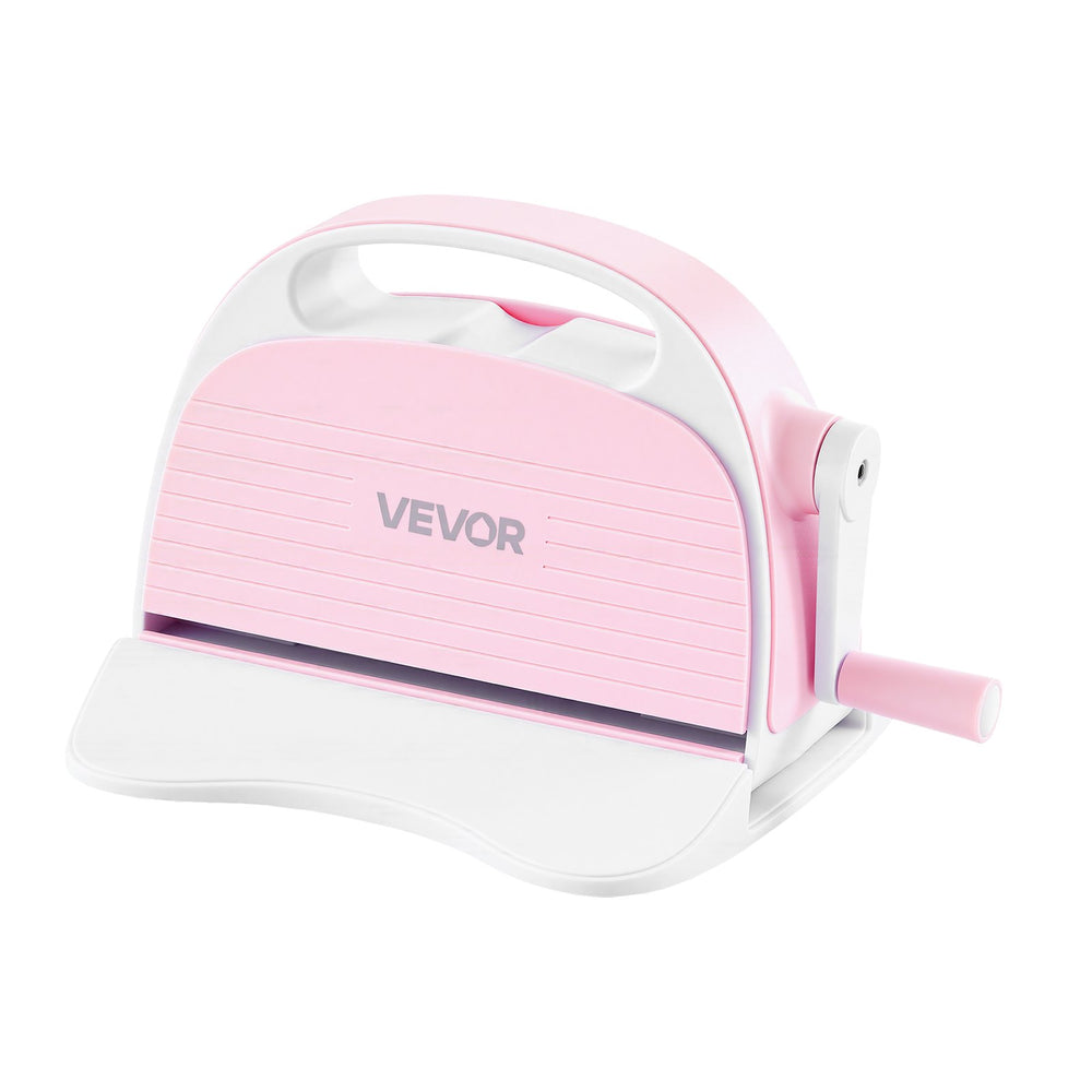 VEVOR Manual Die Cutting and Embossing Machine, 3" Opening, Portable Die Cut Machine Set with Cutting Dies, Embossing Folders, Paper Sheets, Cutting Plates, for Scrapbooking, Card Making, Crafting