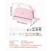 VEVOR Manual Die Cutting and Embossing Machine, 6" Opening, Portable Die Cut Machine Set with Cutting Dies, Embossing Folders, Paper Sheets, Cutting Plates, for Scrapbooking, Card Making, Crafting