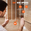 VEVOR Cabinet Hinges, 20 Packs Partial Overlay Kitchen Cabinet Door Hinges, 105 Degree Opening Angel Soft Close Concealed Cupboard Hinges for Framed Cabinet Type, with Mounting Screws