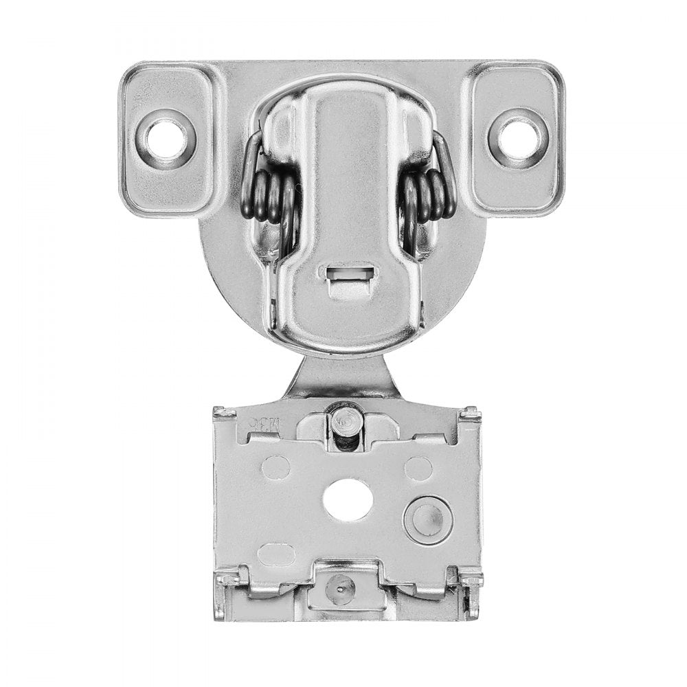VEVOR Cabinet Hinges, 20 Packs Partial Overlay Kitchen Cabinet Door Hinges, 105 Degree Opening Angel Soft Close Concealed Cupboard Hinges for Framed Cabinet Type, with Mounting Screws