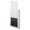 VEVOR Pet Door, Large, with Three Magnetic Flaps and Metal Frame, Strong and Weatherproof Dog Door for Interior and Exterior Doors, Easy to Install, Easy In-and-Out Access for Doggies, White