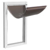 VEVOR Pet Door, X-Large, with Double Magnetic Flaps and Metal Frame, Strong and Weatherproof Dog Door for Interior and Exterior Doors, Easy to Install, Easy In-and-Out Access for Doggies, White