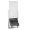 VEVOR Pet Door, X-Large, with Three Magnetic Flaps and Metal Frame, Strong and Weatherproof Dog Door for Interior and Exterior Doors, Easy to Install, Easy In-and-Out Access for Doggies, White