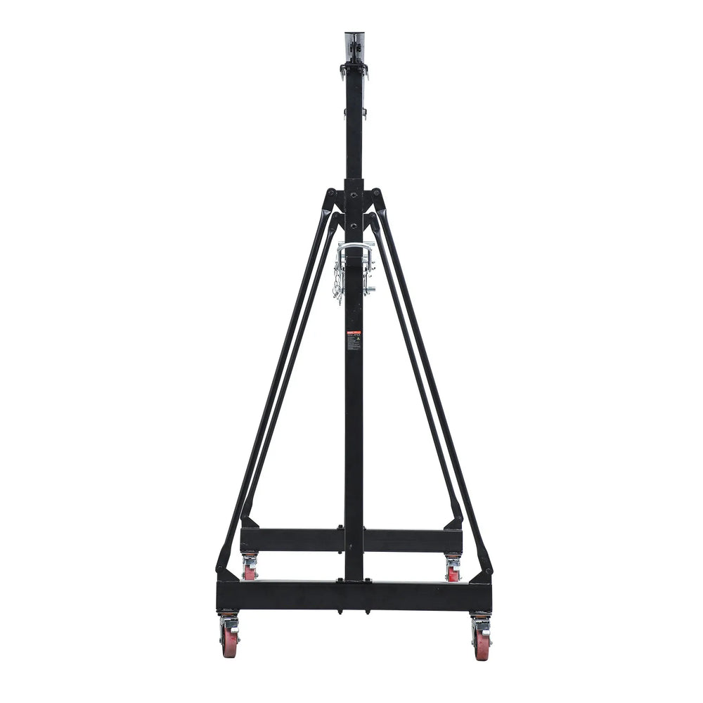 VEVOR Adjustable Gantry Crane, 4400 lbs Capacity, Portable Shop Lift Hoist with 98.8" to 146.1" Height Adjustable, Locking Wheels, Steel Construction, for Factory, Warehouse, Auto Repair, Frame Only