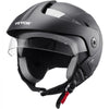 VEVOR Motorcycle Helmet, 3/4-Face, Smart Street ABS & High Density Helmet with Interchangeable Lens, DOT Approved Comfortable Motocross Helmet, Fit for Youth & Adults