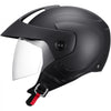VEVOR Motorcycle Helmet, 3/4-Face, Smart Street ABS & High Density Helmet with Interchangeable Lens, DOT Approved Comfortable Motocross Helmet, Fit for Youth & Adults