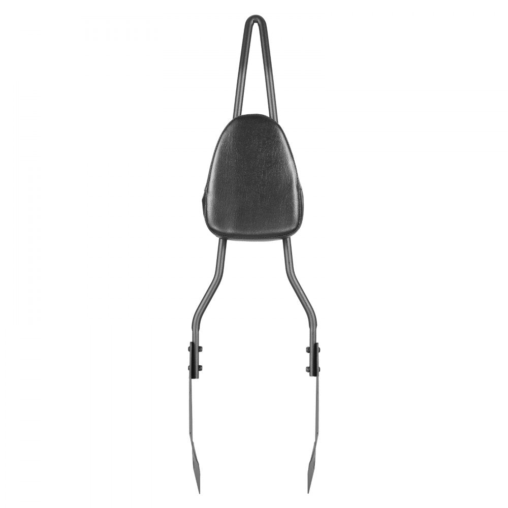 Motorcycle Backrest Sissy Bar, Compatible with Harley-Davidson Dyna Street Glide, Road Glide, and Road King, 29-Inch Height Detachable Passenger Backrest, Black