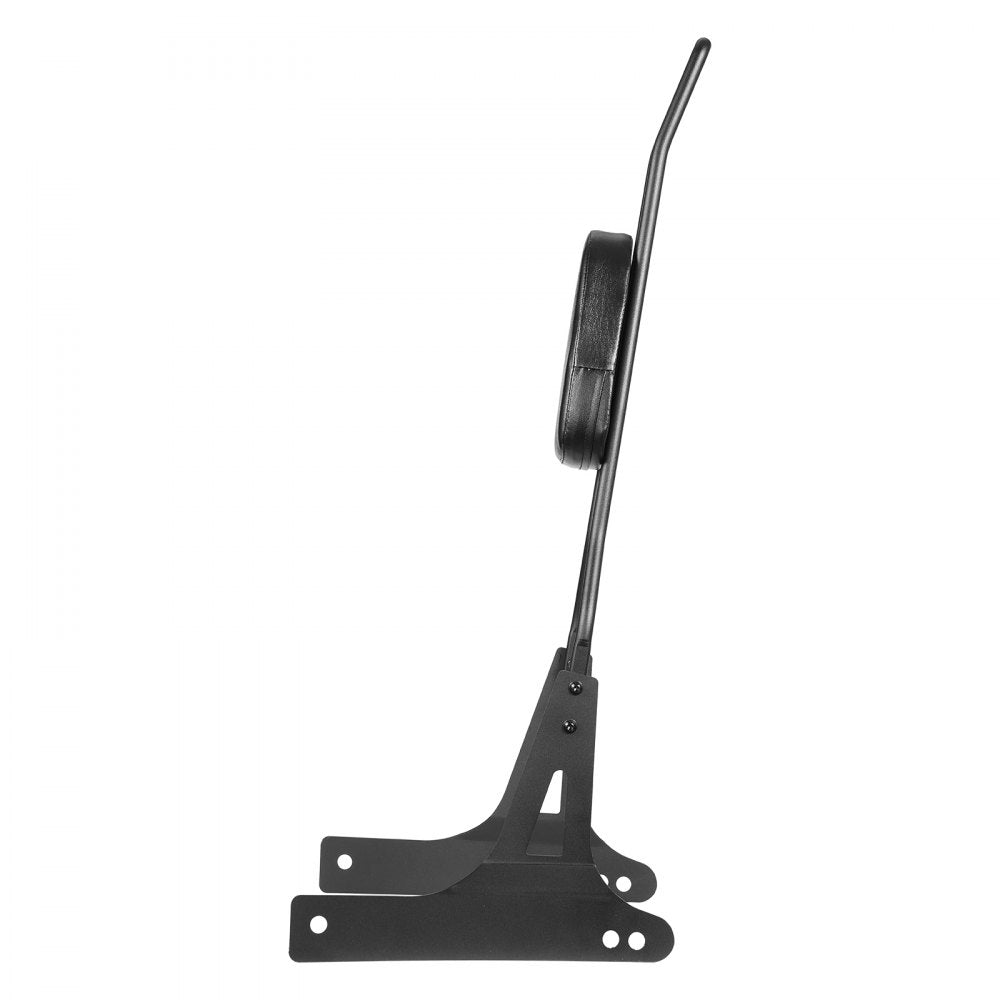 Motorcycle Backrest Sissy Bar, Compatible with Harley-Davidson Dyna Street Glide, Road Glide, and Road King, 29-Inch Height Detachable Passenger Backrest, Black