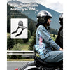 Motorcycle Backrest Sissy Bar with Luggage Rack, Compatible with Honda Rebel CMX 1100 2021-2022, 18-Inch Height, Removable Passenger Backrest, Durable Metal Frame with Leather Pad, Black