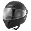 VEVOR Motorcycle Helmet, Modular, Adult Motocross Dirt Bike Helmet with Large Clear Visor, Comfortable Motorbike Racing Street with Detachable Liner for Men & Women, DOT Approved, (Matte Black, M)