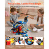 VEVOR Motorcycle Engine Toy, 25 Pieces, Motorcycle Mechanic Toy with Removable Parts, Lights & Sounds, Simulated Riding & Track Racing, Kids Mechanic Workshop Set for Toddler 3 Years and Up, Blue
