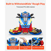 VEVOR Motorcycle Engine Toy, 25 Pieces, Motorcycle Mechanic Toy with Removable Parts, Lights & Sounds, Simulated Riding & Track Racing, Kids Mechanic Workshop Set for Toddler 3 Years and Up, Blue