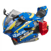 VEVOR Motorcycle Engine Toy, 25 Pieces, Motorcycle Mechanic Toy with Removable Parts, Lights & Sounds, Simulated Riding & Track Racing, Kids Mechanic Workshop Set for Toddler 3 Years and Up, Blue