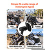 VEVOR Motorcycle Tank Bag Extra Large Black Motorbike Storage Bag Accessory, For ADV, Dual Sport, Touring & Dirt Bikes, Touchscreen Phone Map Pocket, YKK Zippers, Quick-Release Straps, with Rain Cover