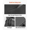 VEVOR Motorcycle Tank Bag, Small Black Motorbike Storage Bag Accessories, For ADV, Dual Sport, Touring & Dirt Bikes, Touchscreen Phone Map Pocket, YKK Zippers, Quick-Release Straps, with Rain Cover