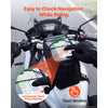 VEVOR Motorcycle Tank Bag, Small Black Motorbike Storage Bag Accessories, For ADV, Dual Sport, Touring & Dirt Bikes, Touchscreen Phone Map Pocket, YKK Zippers, Quick-Release Straps, with Rain Cover