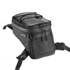 VEVOR Motorcycle Tank Bag, Small Black Motorbike Storage Bag Accessories, For ADV, Dual Sport, Touring & Dirt Bikes, Touchscreen Phone Map Pocket, YKK Zippers, Quick-Release Straps, with Rain Cover