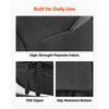 VEVOR Magnetic Tank Bag, Small Black Motorcycle Storage Bag Magnetic Base, Fits ADV, Sport, Touring, and Dirt Bikes, Touchscreen Phone Map Pocket, YKK Zippers, Motorbike Luggage, Included Rain Cover