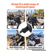 VEVOR Motorcycle Tank Bag, Large Black Motorbike Storage Bag Accessories, For ADV, Dual Sport, Touring & Dirt Bikes, Touchscreen Phone Map Pocket, YKK Zippers, Quick-Release Straps, with Rain Cover
