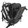 VEVOR Tank Bag, Large Black Motorcycle Storage Backpack Hydration Bladder, Universal Fits ADV, Sport, Touring, and Dirt Bikes, YKK Zippers, Multi-Pocket Compartment,Hidden Shoulder Strap, Rain Cover